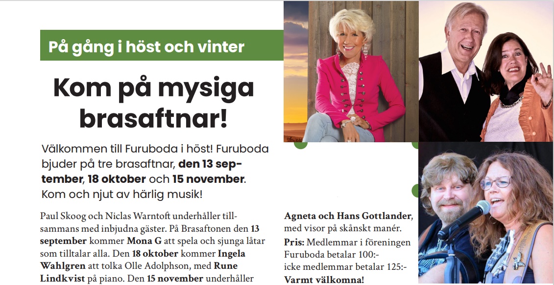 Info om Brasafton med gästartister